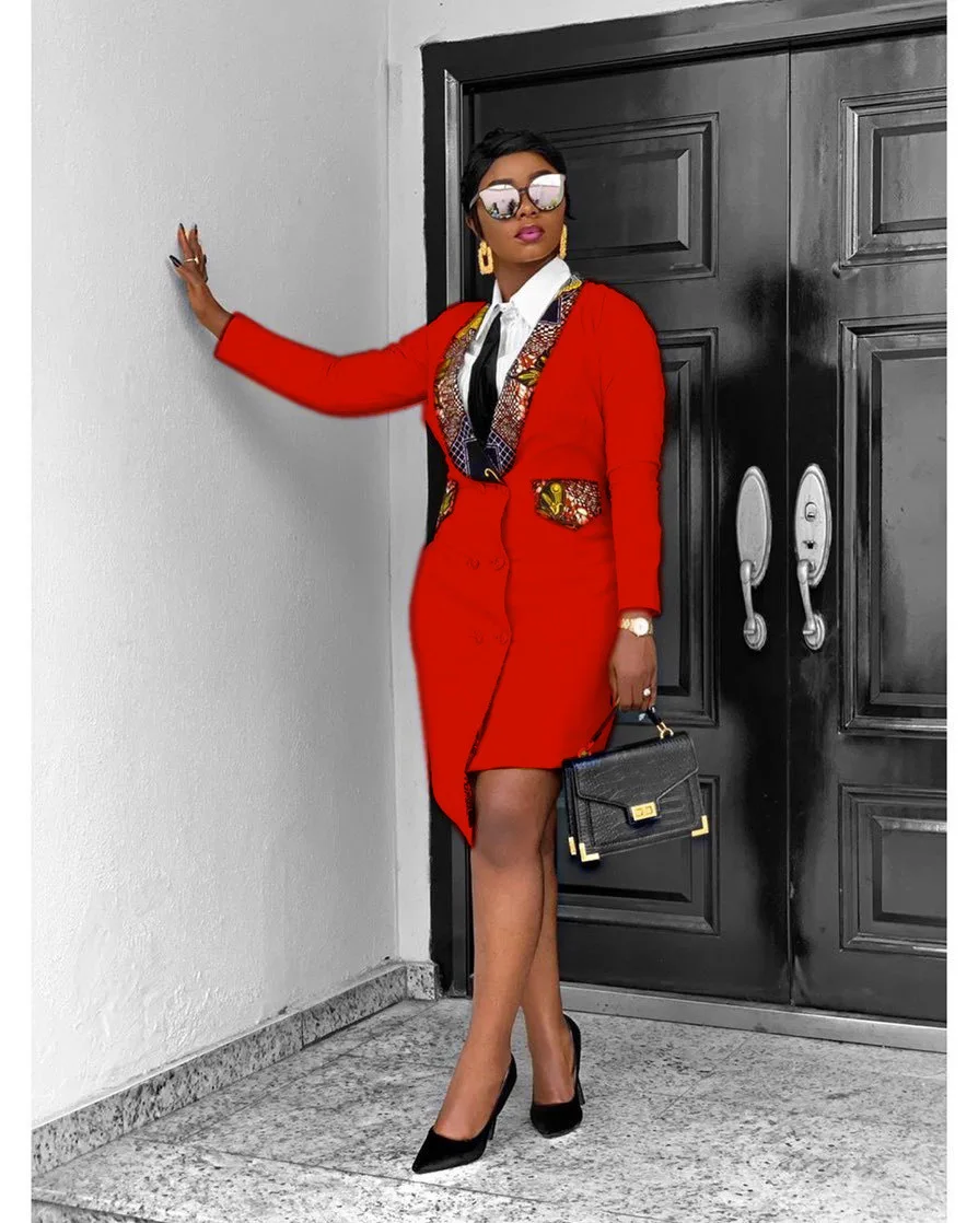 Hot sale spring autumn casual coat open front work office clothes women blazers and jackets