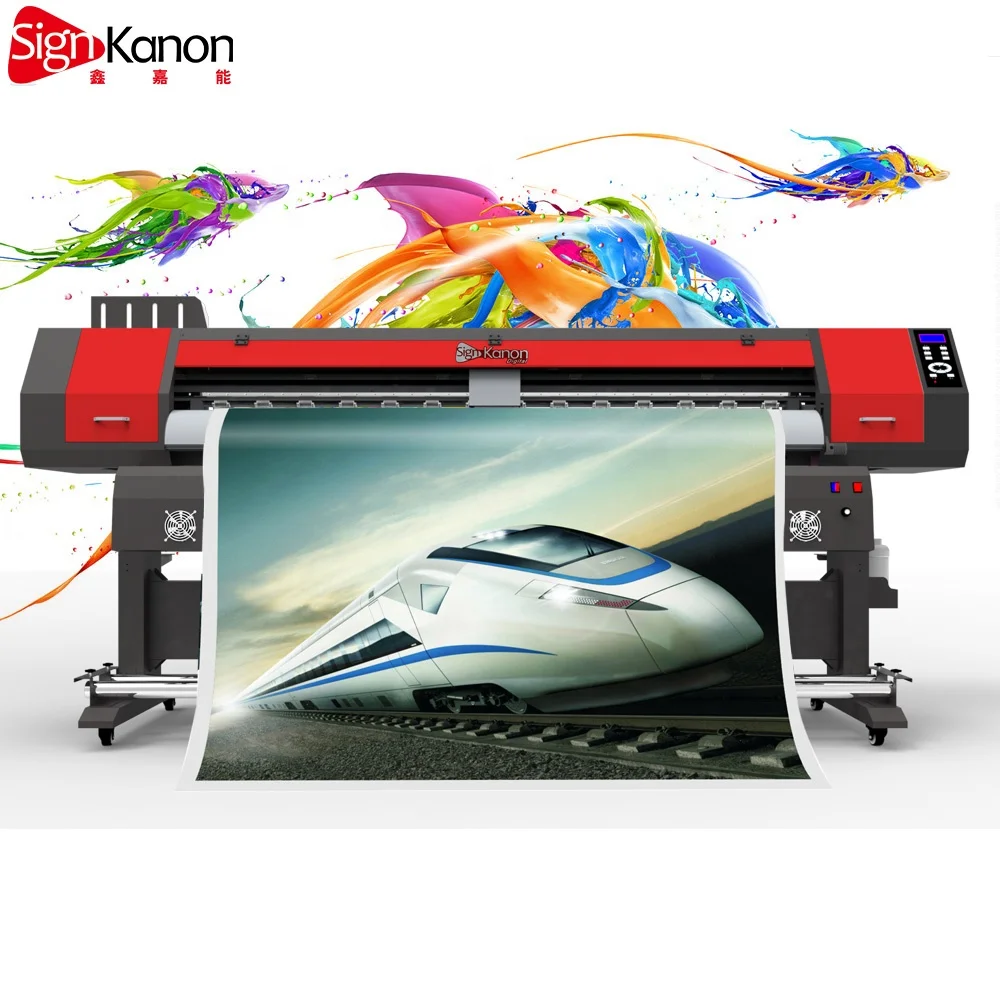 Signkanon, китайский производитель dx5 dx7, цифровая печать, эко-сольвентный принтер 1,8 м