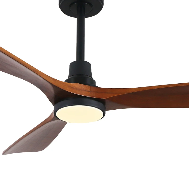 Modern Luxury Automatic Oscillating Ceiling Fan Designer Winding Machine for Living Dining Room Remote Control DC Power Source