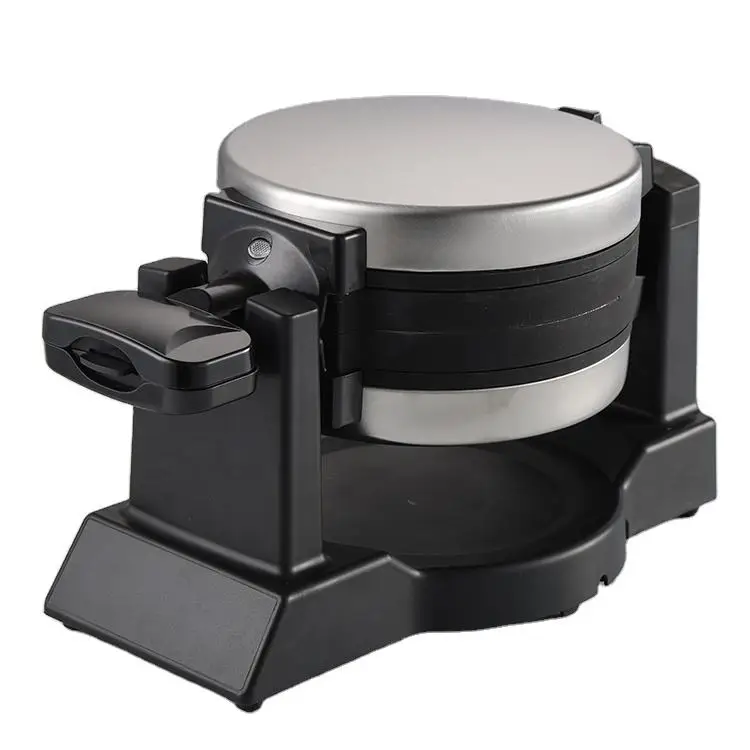 364274 ETL 1400W 19cm Plate Electric Round Classic Rotary Waffle Maker