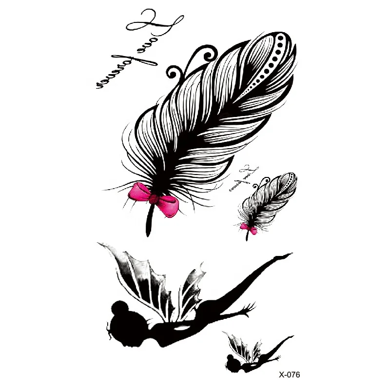 Top Sale Summer Sexy Red Hot Temporary Kiss Tattoo For Lady