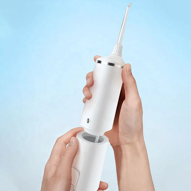 nyrel USB rechargeable silent dental water floss 250ml waterproof irrigation