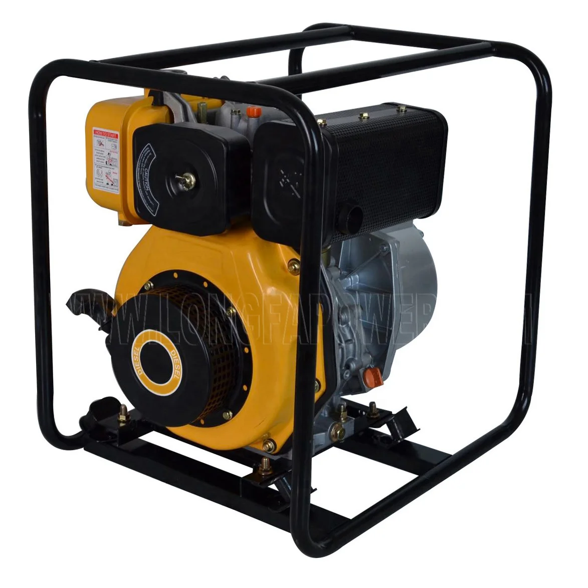 KIPOR KDE Water Pump KDP40 KDP30 KDP20 Manual Start Air Cooled Motobomba Farm Irrigation Long Distance Diesel Engine Water Pump