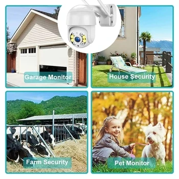 SYW Smart Tuya Wifi камера 3/4MP двустороннее аудио водонепроницаемое ночное видение PIR обнаружения умное оповещение Full HD безопасности