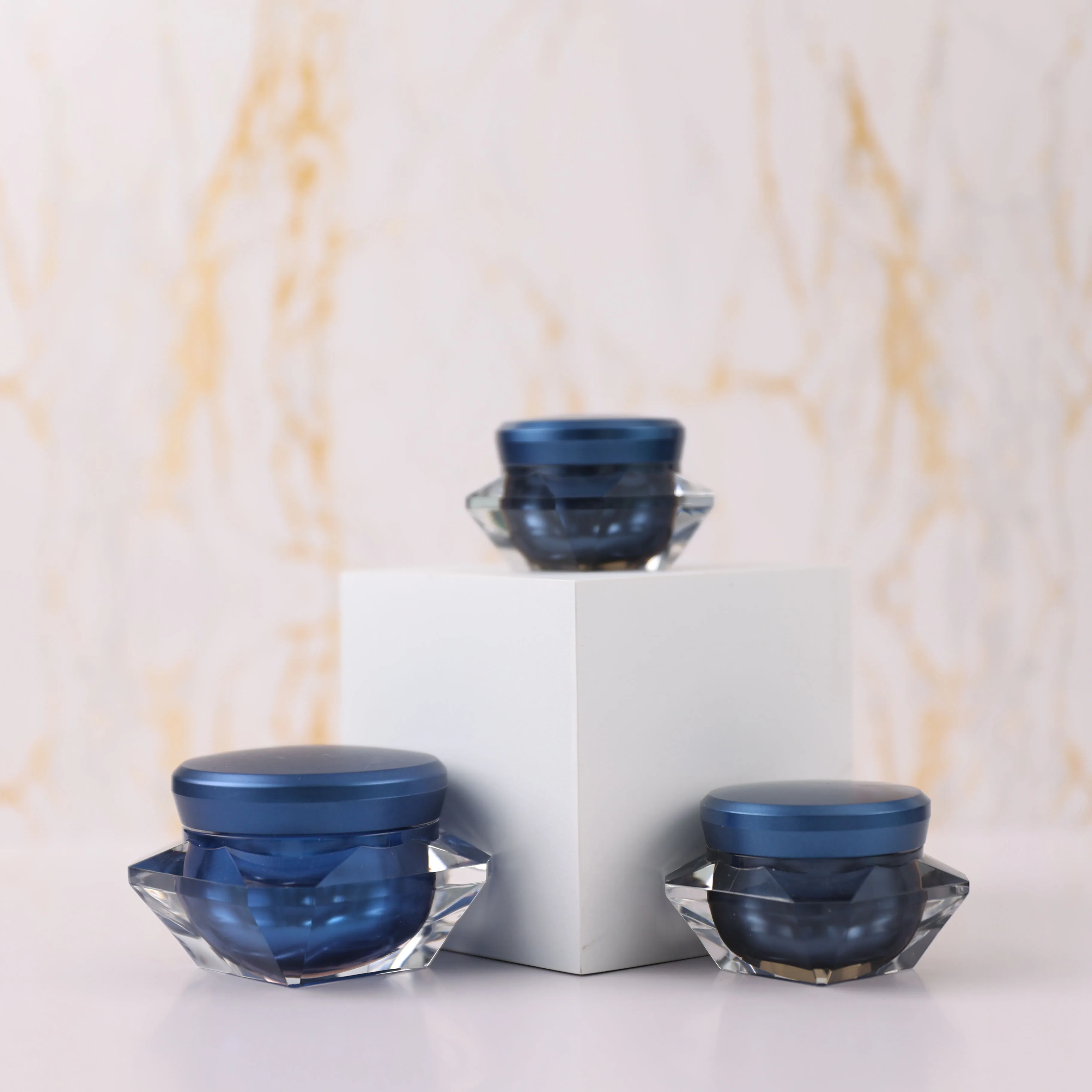 High-end Quality Nice Fancy Design Cosmeticface Cream Jars For Beauty Cream Packaging