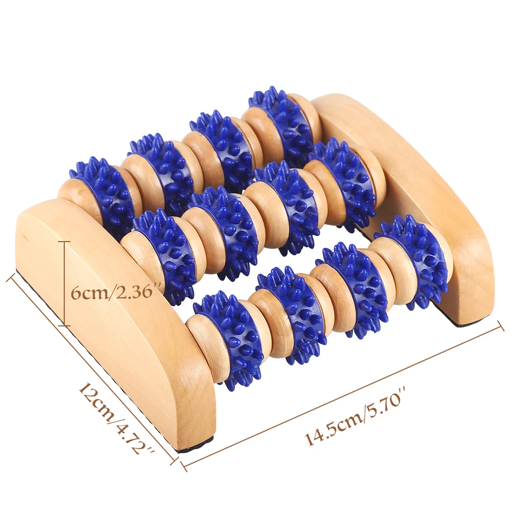Maderoterapia Foot Massage Wooden Roller Foot Massager for Maderotherapy