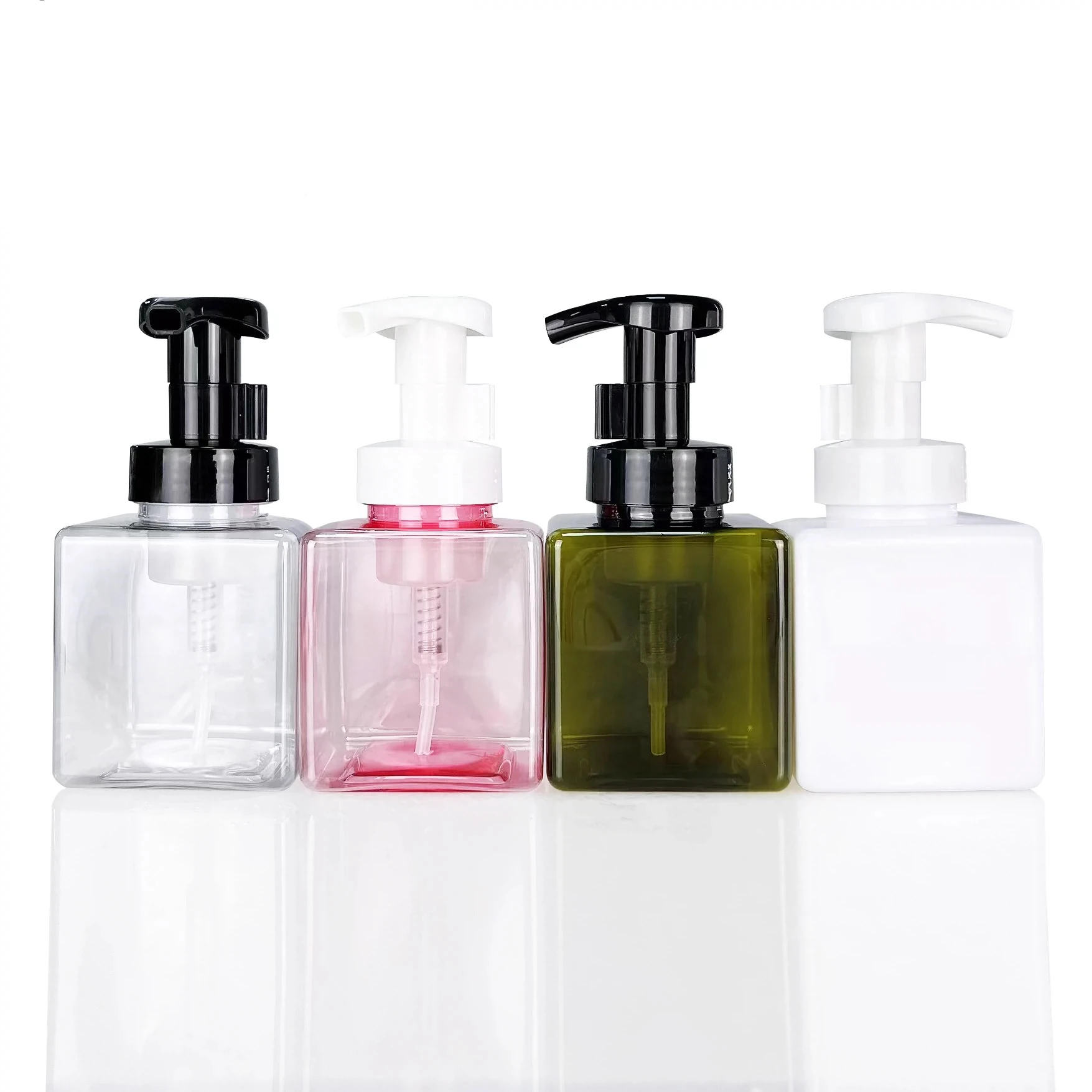 Ready stock Hair Shampoo body wash facial cleanser mousse packaging foam bottle