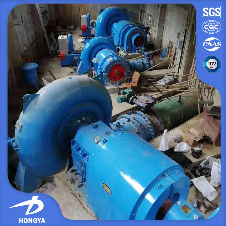 Mini/Micro Water Hydraulic Turbine Equipment 100kw Hydro Generator
