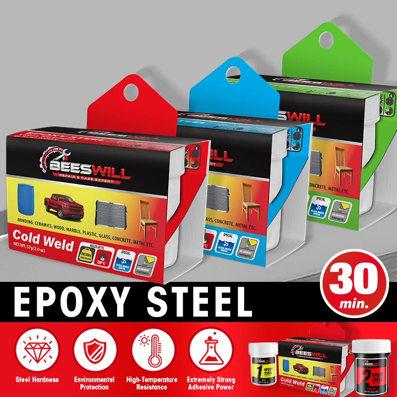 Low Price Ultra Strength two part epoxy steel adhesive for Metal Heat Resistant 2oz. waterproof araldite epoxy adhesi