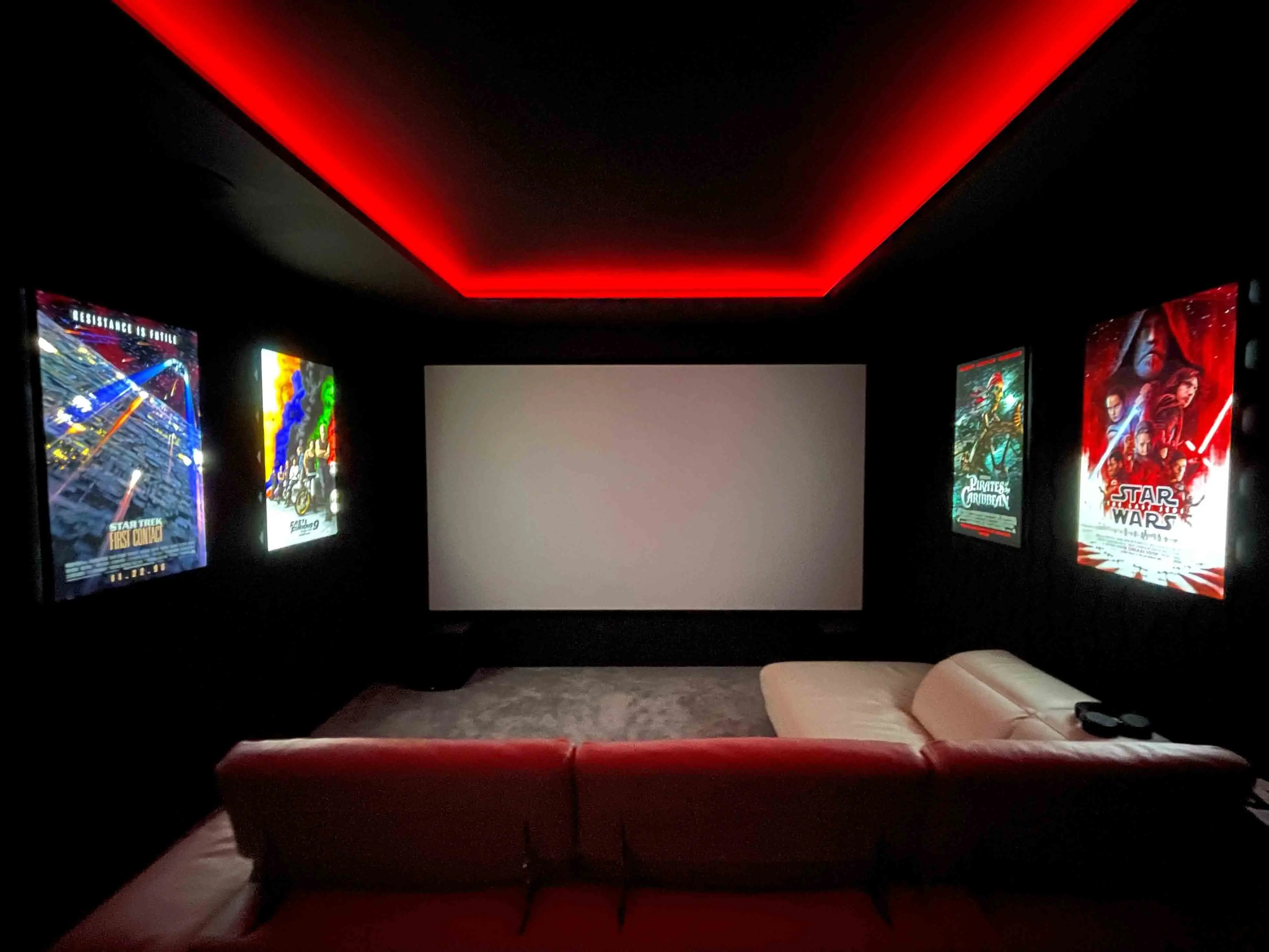 kingwestar movie poster light box double faced cable hanging aluminum frame window led snap frame