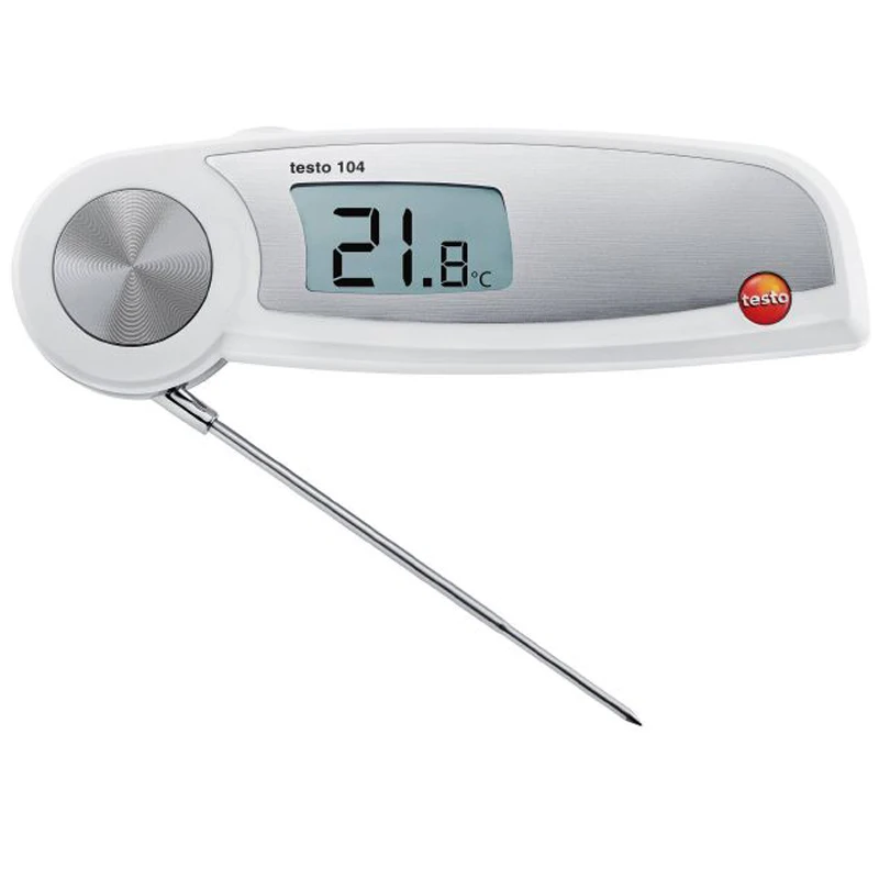 2023 Hot Sell Cooking Food Thermometer BBQ Meat Thermometer Waterproof Collapsible Precision Digital Food Thermometers Testo104