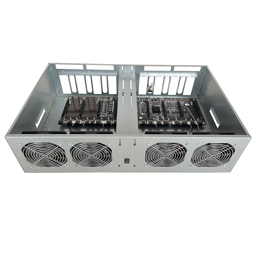 
Wholesale Ethereum Miner Graphic Card 8 GPU Mining Rig Machine Eth Antminer GPU Miner With RAM PSU 