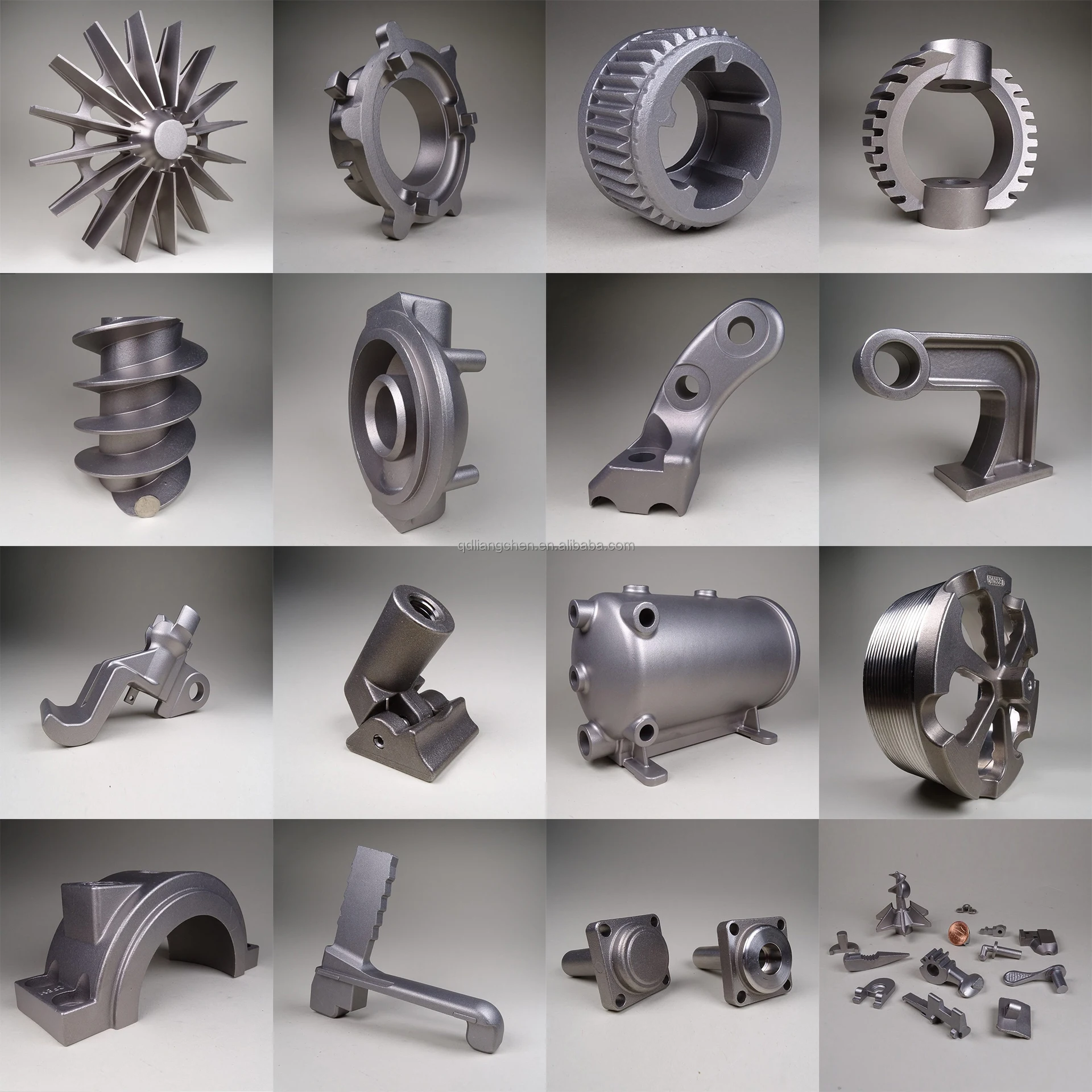 LC Machinery ISO Factory Precision Sand Casting Services High-Quality Carbon Steel Iron Aluminum Casting Parts OEM Components