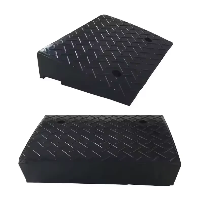 Popular High Loading Capacity Ramp Car Heavy Duty rubber Driveway Ramp for Car Forklifts Trucks Buses For Road