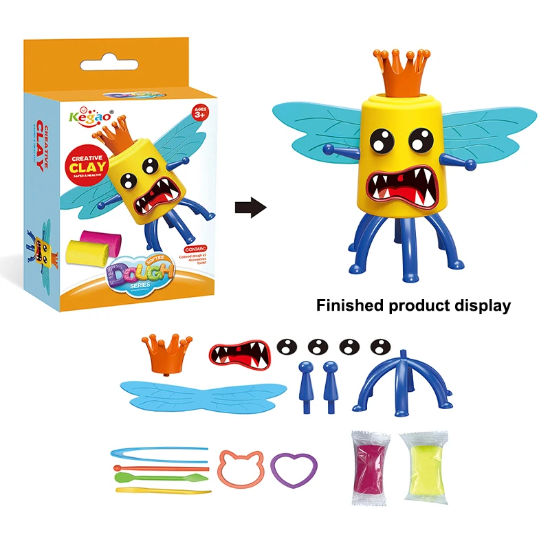 KSF 3D DIY Handmade Colorful Cute Super Light Of Creative Super Light Clay