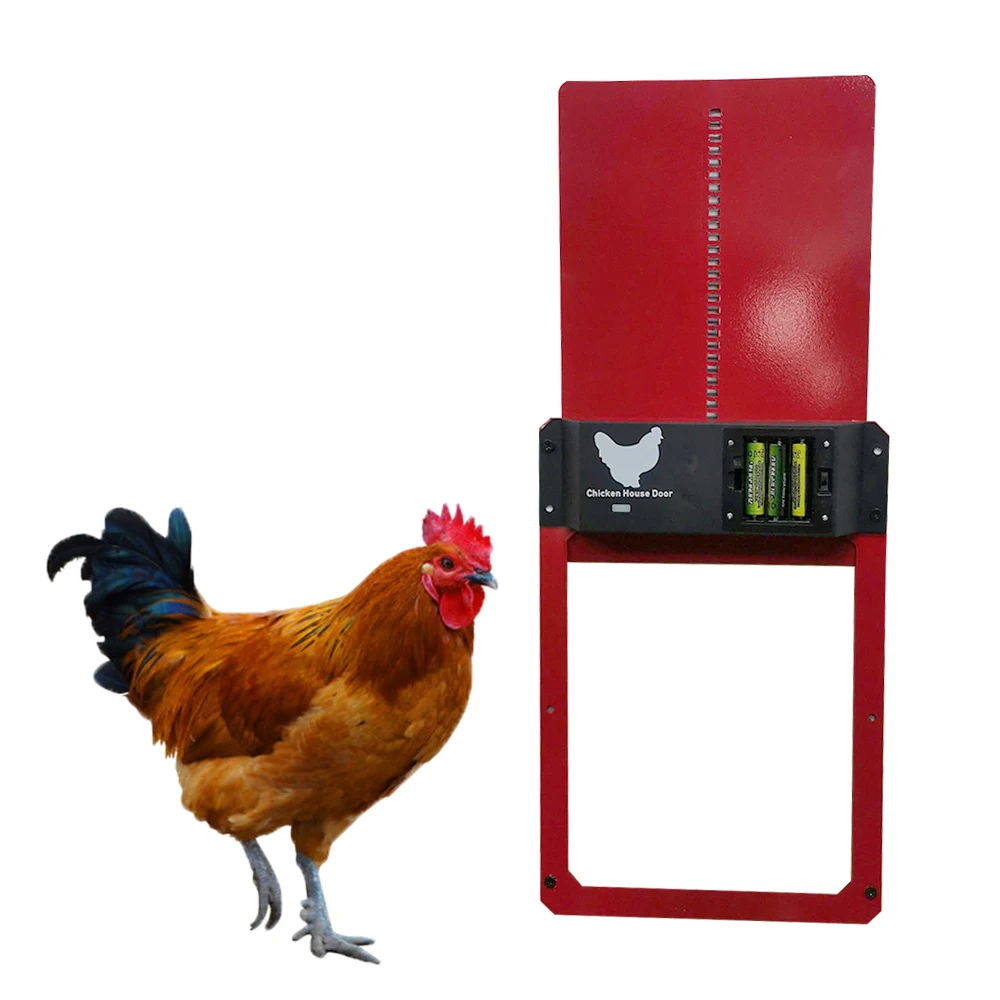Nice Price Automatic Chicken Coop Door Opener Light Sensor Chick Automatic Chicken Coop Door