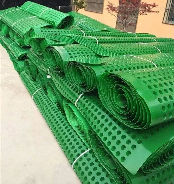 HDPE Black Dimple Drainage Board Plastic Composite Cell Mat Board for Green Roof