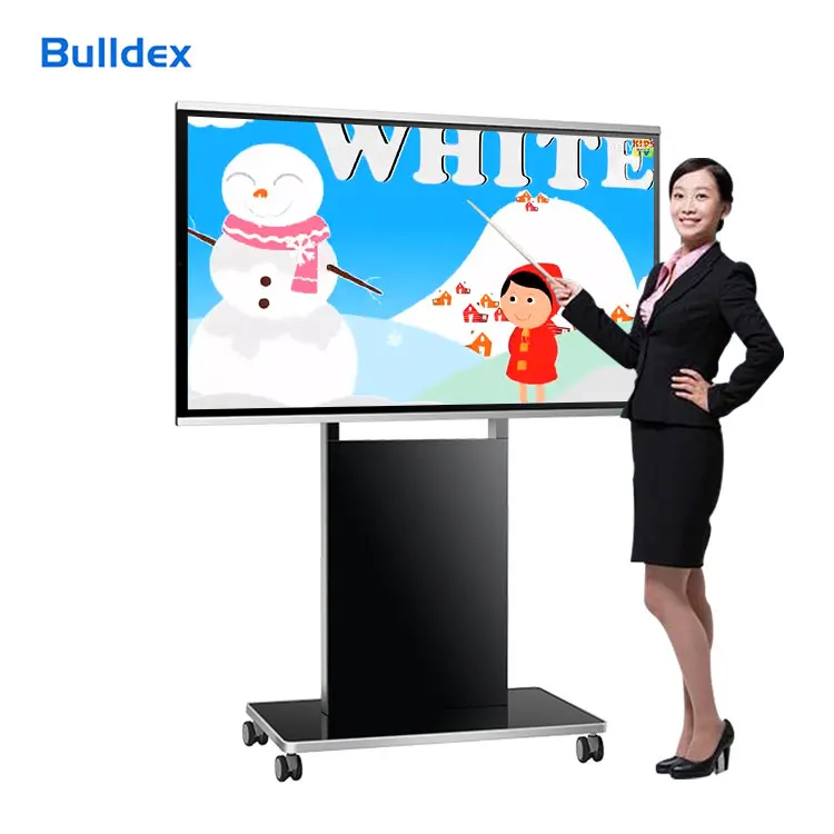 Pizarra Portable Interactiva 100 Inch Education Flat Panel 82 Inch Interactive Lcd Whiteboard Smart Board Touch Screen