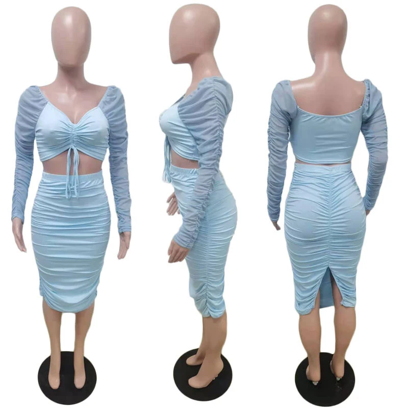 Women Clothes 2 Piece Outfit Wholesale Boutique T Shirt Sets Womens Clothing Formal Dress