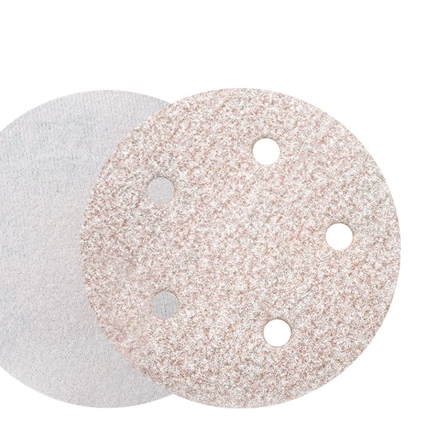 Factory Price A275 White Coated Sand Paper Disk 8 inch Aluminum Oxide Round Abrasive Sandpaper Disk Replacement of NORTON