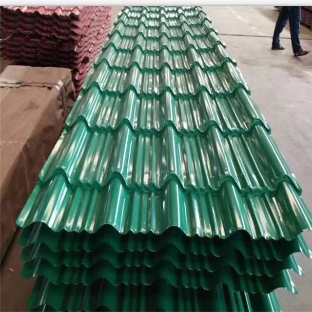 PVDF DX51D color coated roofing sheet/SGCC 750mm~1050mm ppgi corrugated steel sheet