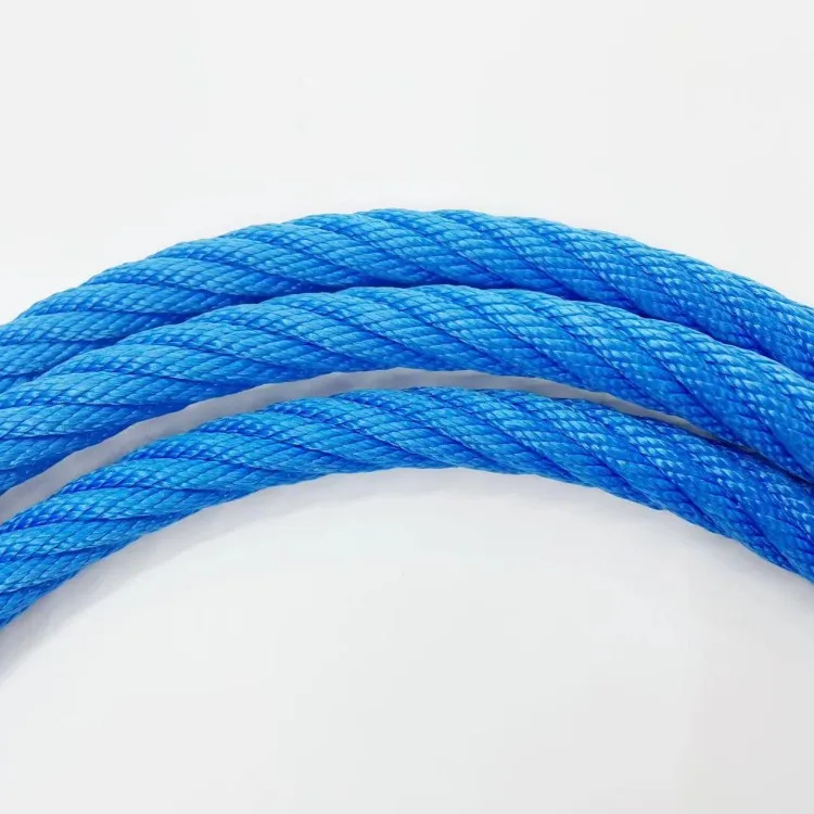 UV Resistant Outdoor Twisted Polyester Combination Rope with Steel Wire Core