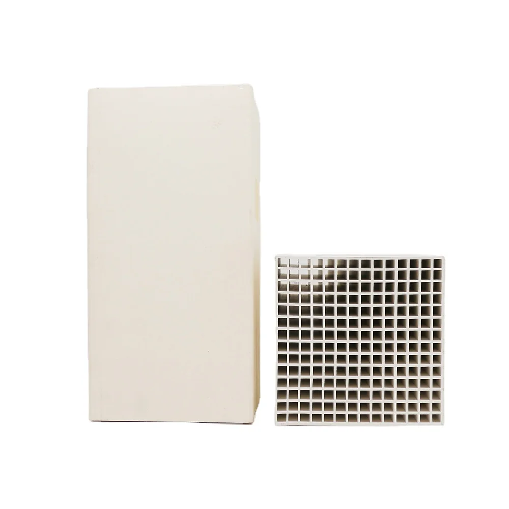 Alumina/Cordierite/Mullite/Corundum Heat Exchanger Honeycomb Ceramic Monolith for Rto or Rco