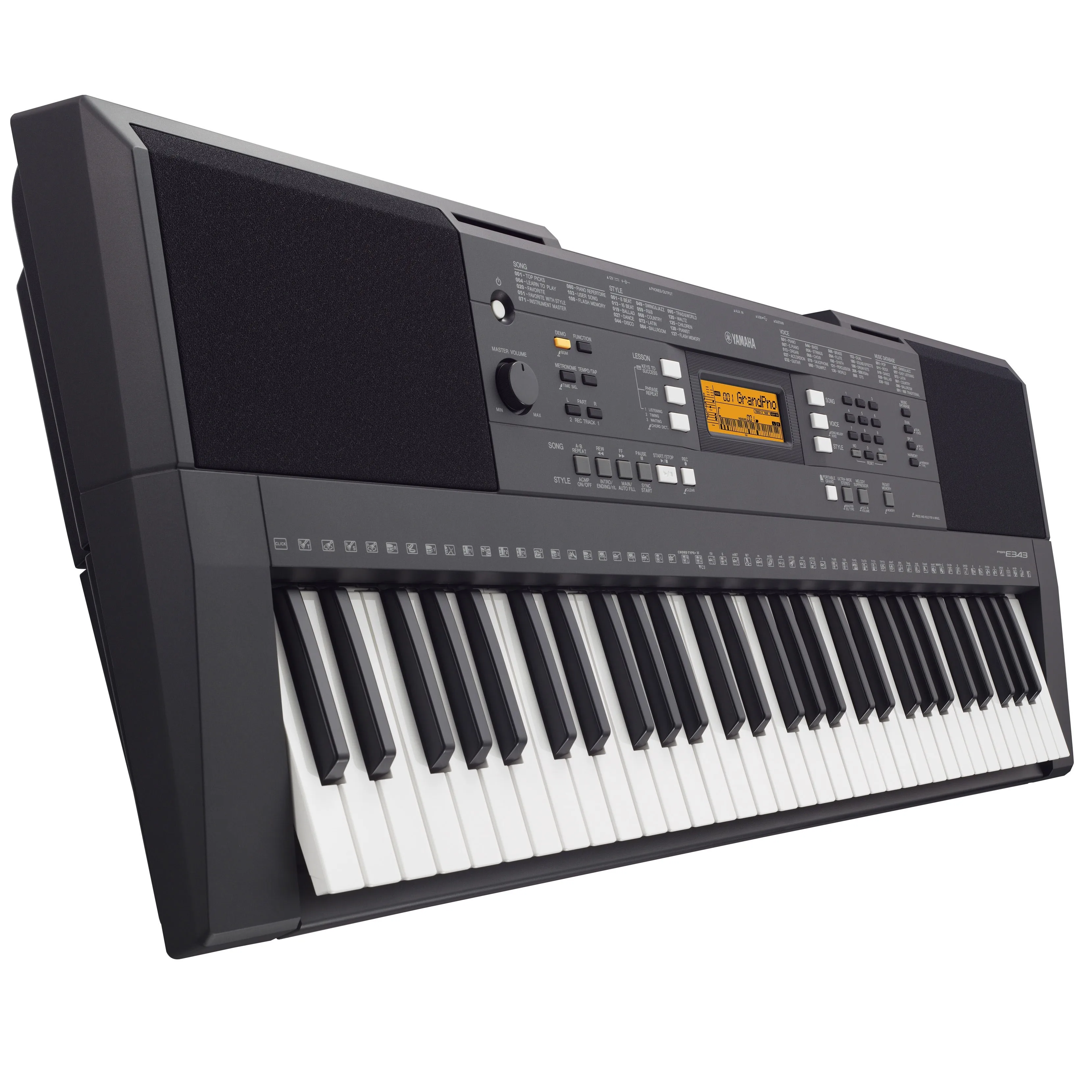 PSRE343 yamahis 61 клавиши обогащает обучает развлечение, расширяет возможности портативной клавиатуры