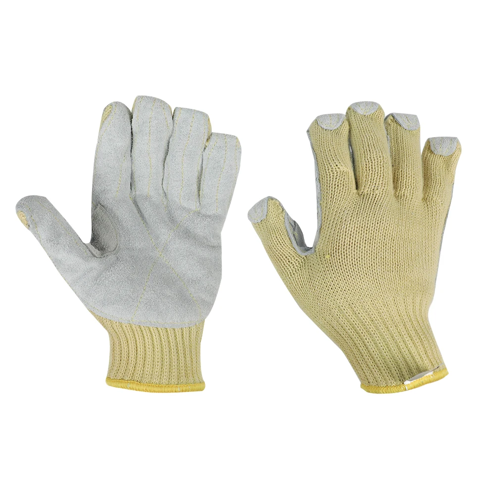 En388  Level 5 Cheap 13g Hppe Cut Proof Safety Kitchen Cry Anti Cut Resistant Gloves