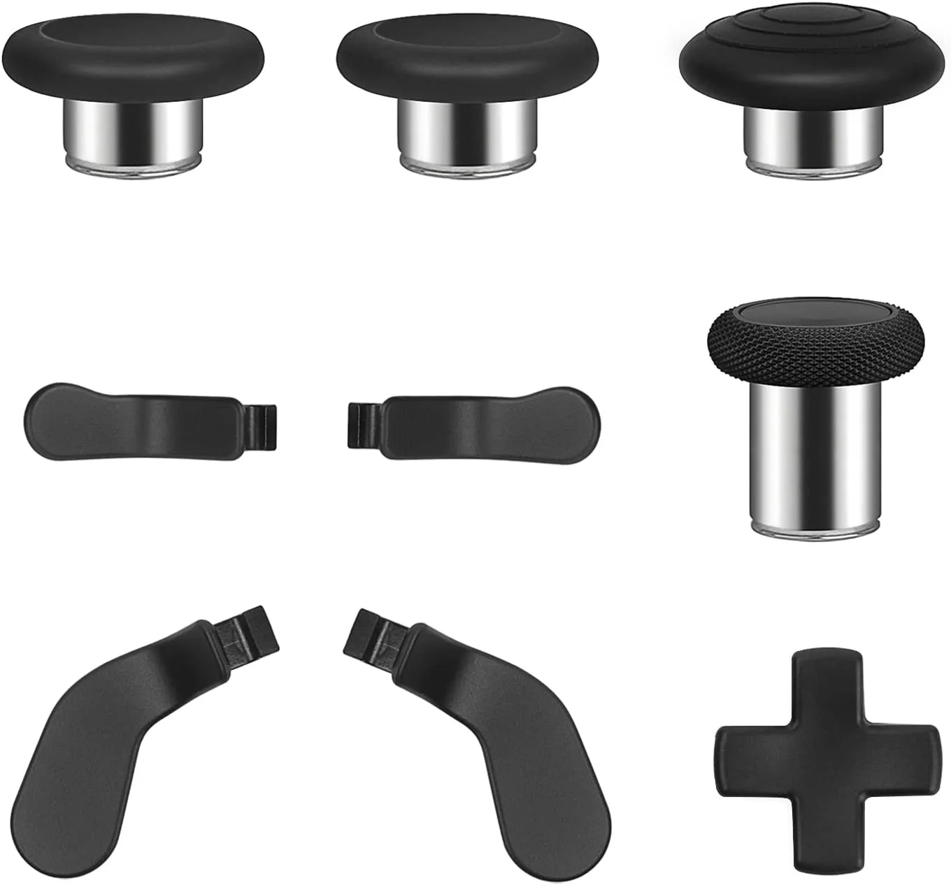 Hot Sale Replacement 9 In 1 Pack Set Metal Thumbsticks Paddles For Xbox Elite Series 2 Wireless Controller Accessories