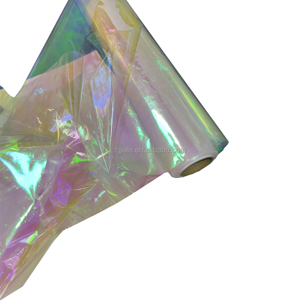 18 Micron Thin Rainbow Plastic Film Red Shining Rainbow Film
