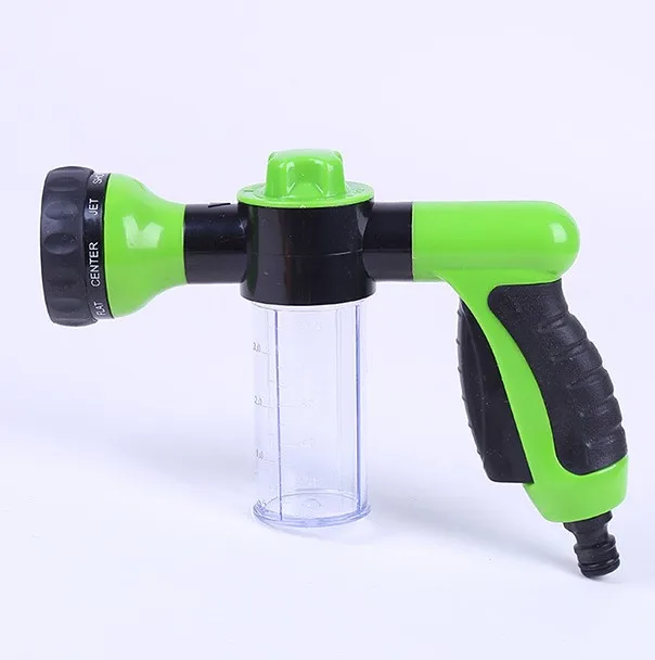 soap dispenser snow foam gun with garden hose nozzle