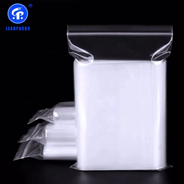 Factory price Eco-friendly Custom Printed PE Zip Lock Plastic Bags for Daily Life