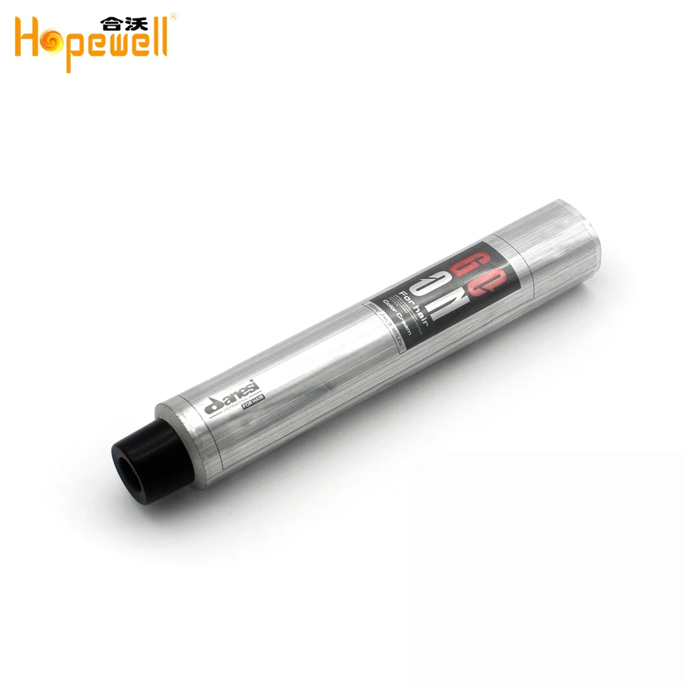 Manufacturer ISO empty ointment aluminum packaging tube cosmetic tubes 50ml