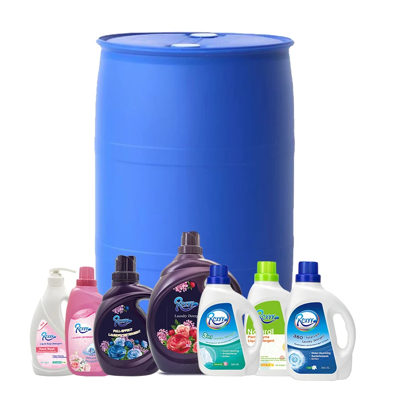 Wholesale Bulk Lasting Fragrance Deep Cleaning 200L Barrel Full Effect Laundry Detergent Liquid