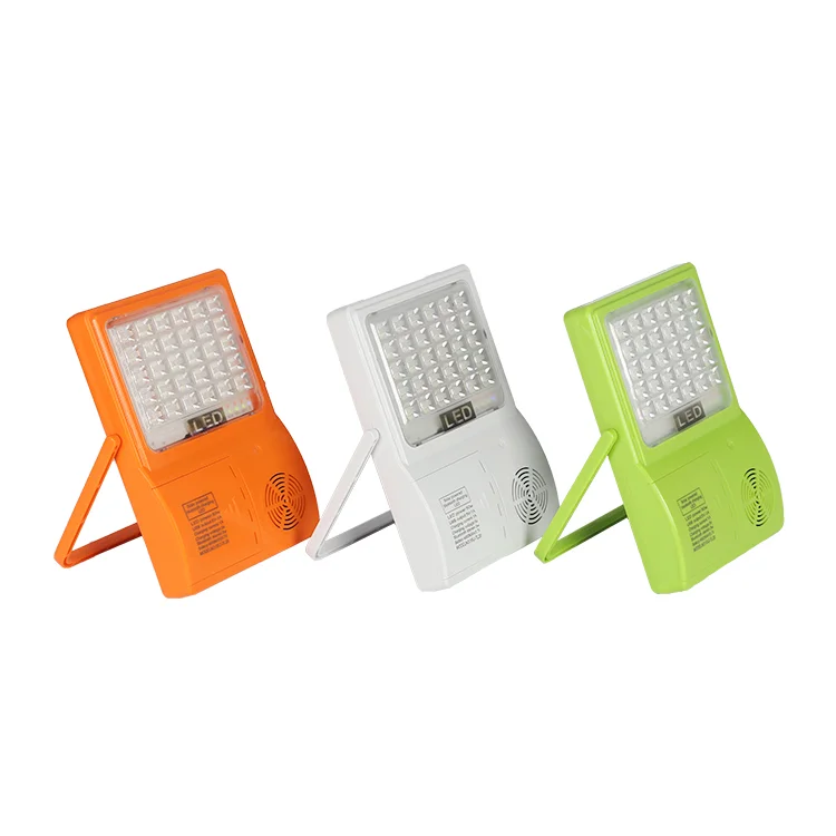 
Outdoor Waterproof function warning light music light led solar emergency light 