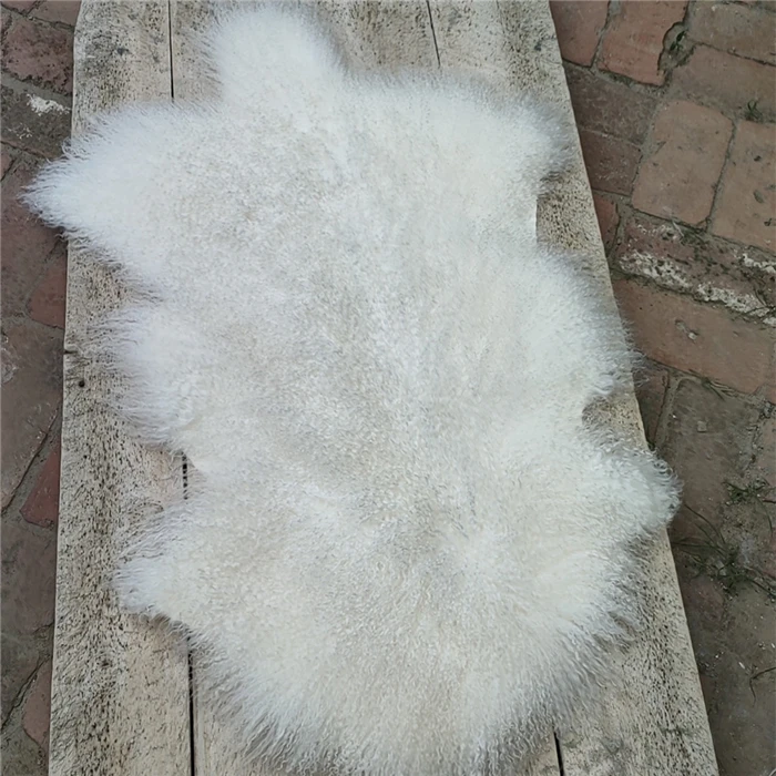 Plate Pelt Mongolian Sheep skin Carpet