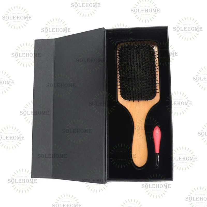  personal care tool hair brush lotus handle scalp massage devices comb for women home beauty