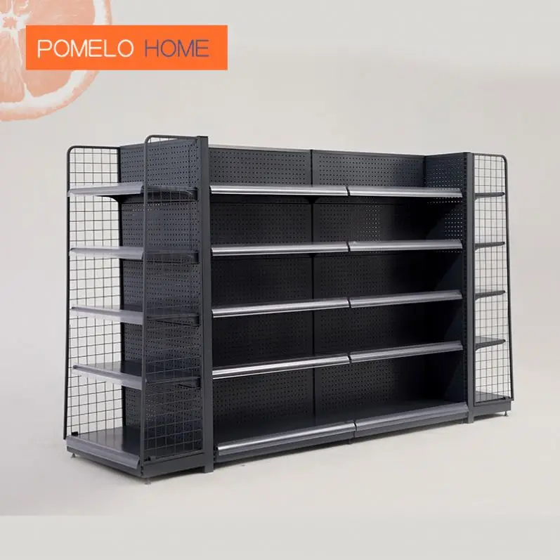 Pomelohome Adjustable 4 Level Steel Flooring Wire Shelving Statem