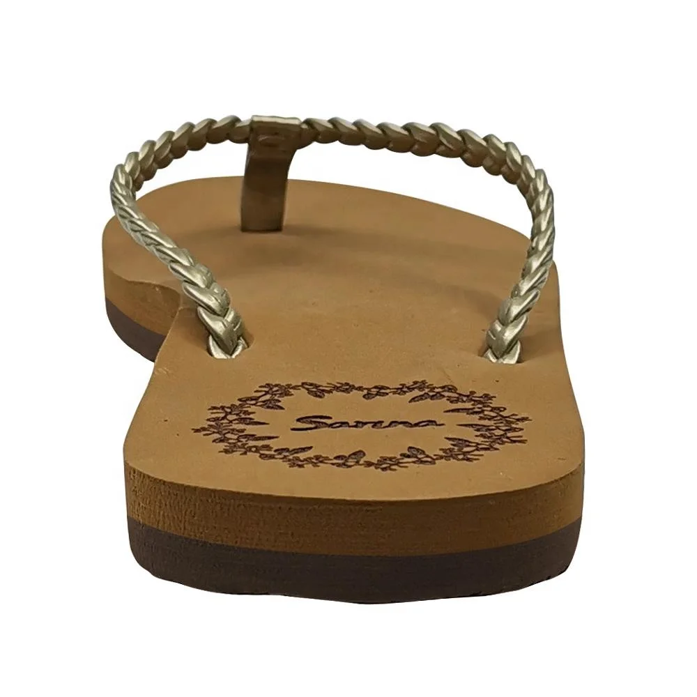 
Chinese manufacturer wholesale durable Beach women slippers flip flops 