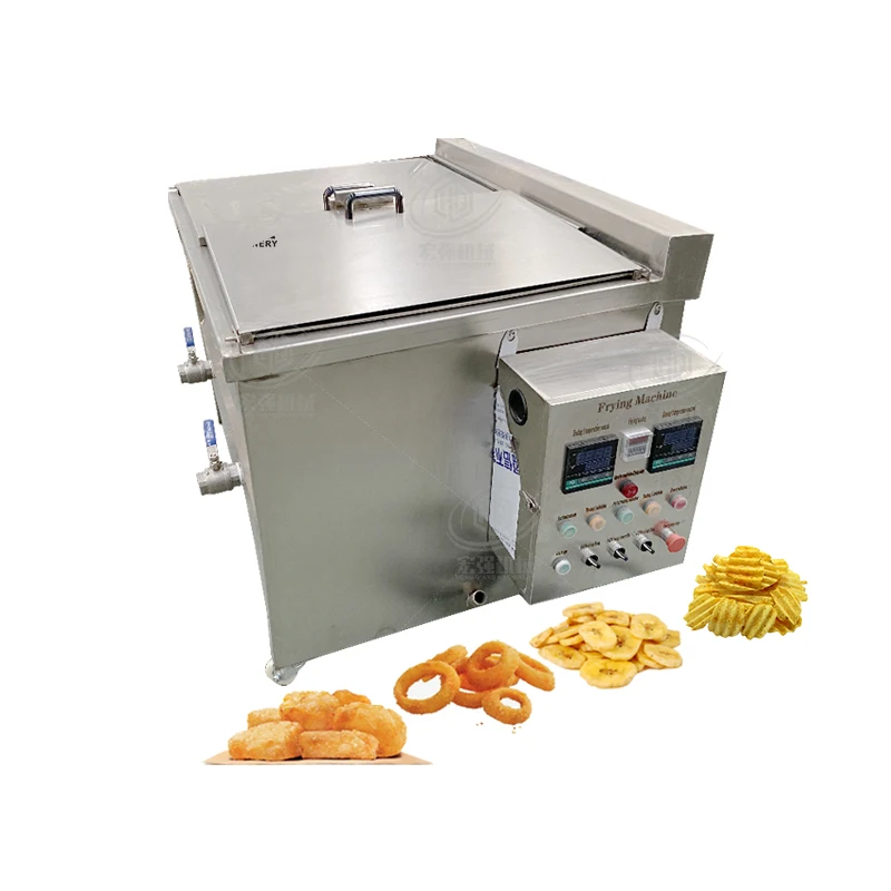 Freidora Industrial Frutos Secos French Fries Machine Freidora Electric Dos Cubas
