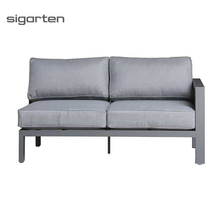 sigarten 2021 Extreme Comfort Hotel Project Luxury Patio Couch  Modern Resort Outdoor Lounge Sofa Set