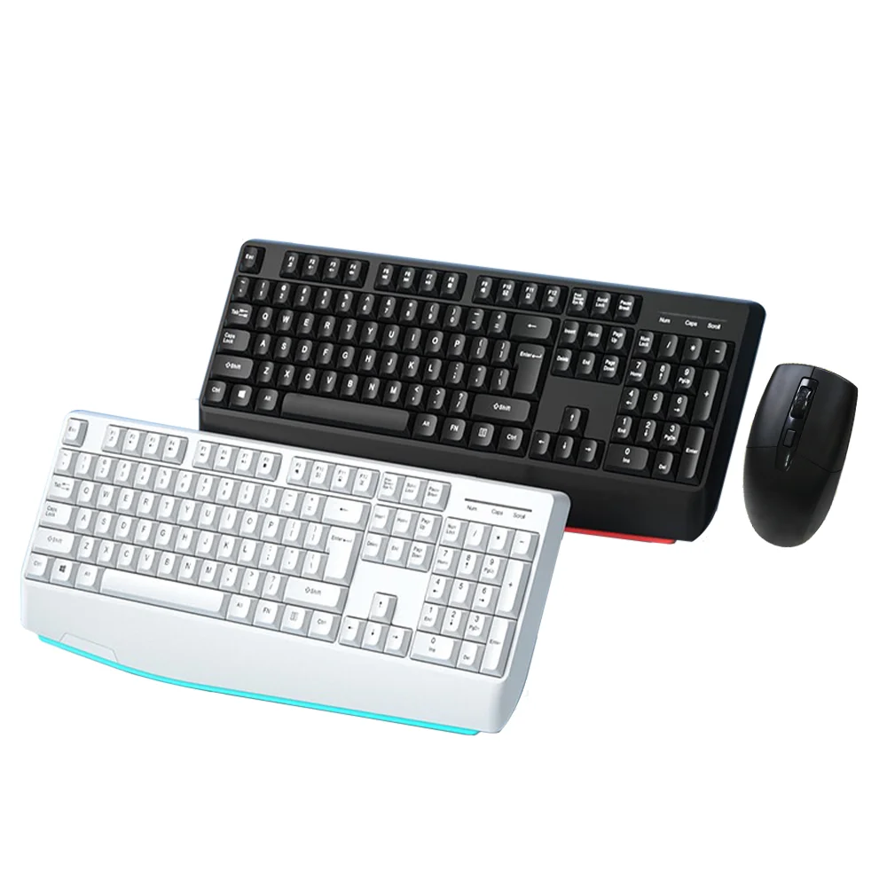 2023 Hot Selling Wireless Keyboard and Mouse Combo Computer Mouse Silent PC Custom Usb ABS Plastic OEM ODM Office Waterproof