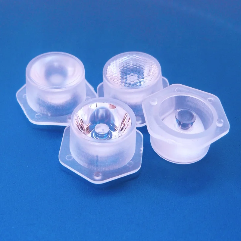 Diameter 15mm Waterproof Led Lens for Xpe Square 3535 3030 Leds HX-C15HEX Series Lens LED Lighting Clear Indoor Lighting 0.1
