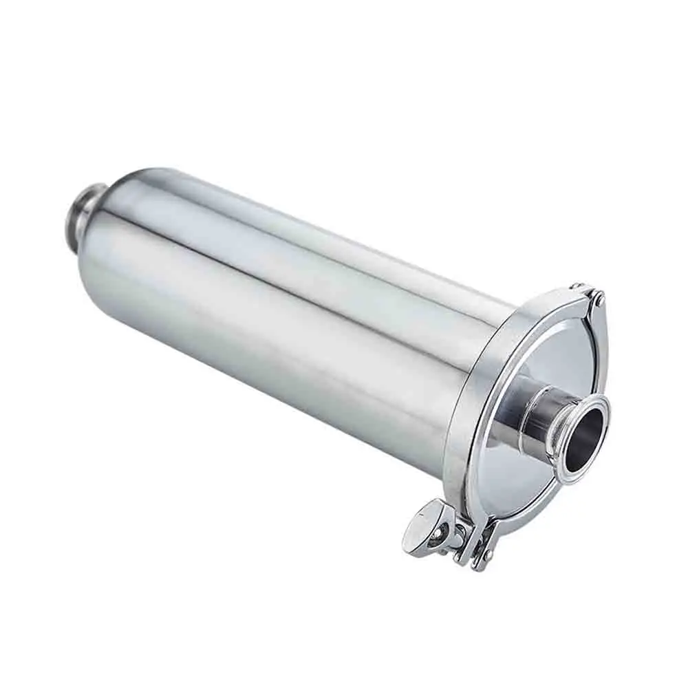 TONY 3A SMS ISO Standard Stainless Steel Sanitary Tri Clamp Filter SS304 Beverage Tri Clamp Strainer