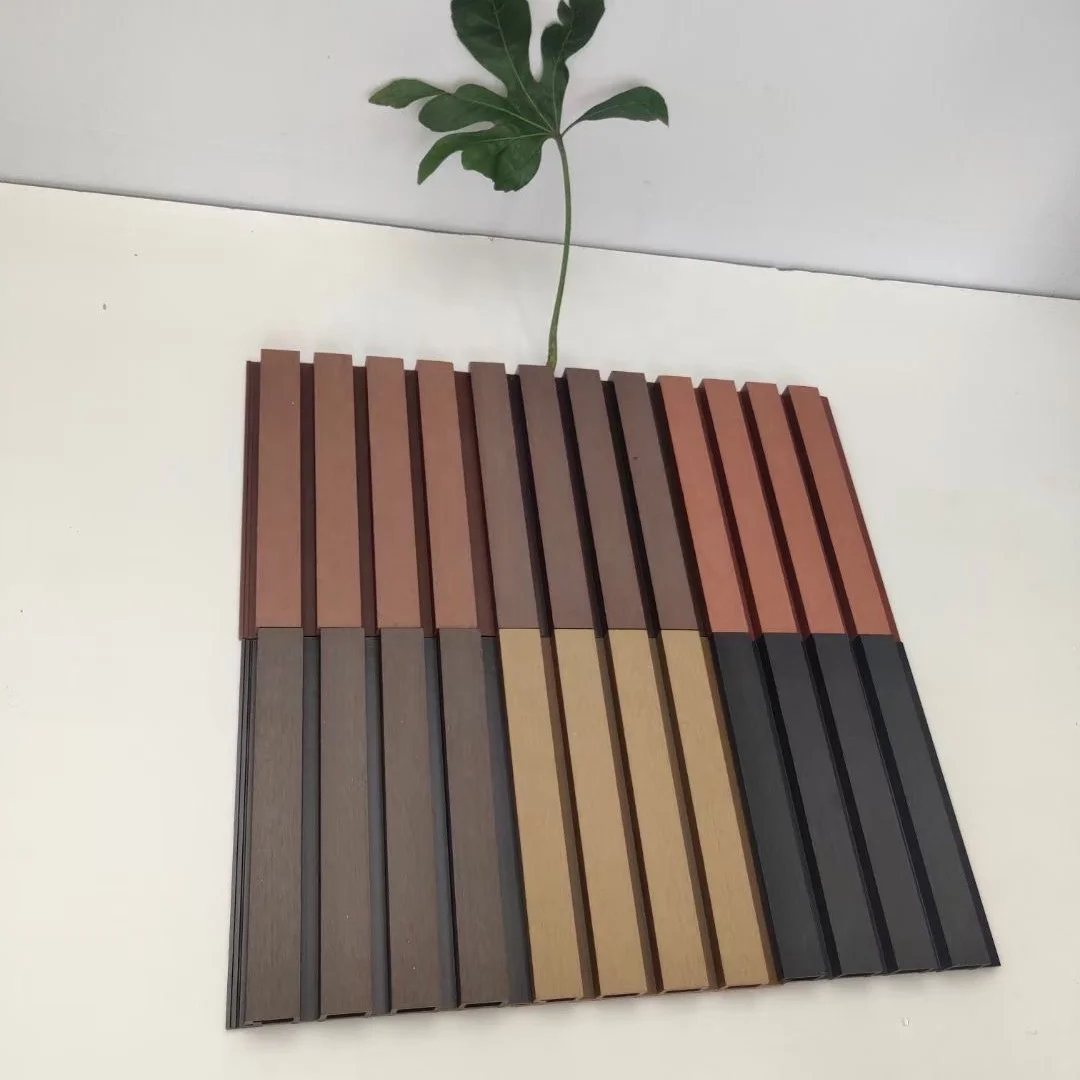 Waterproof 219*26mm hot sale outdoor facade wpc wall panel