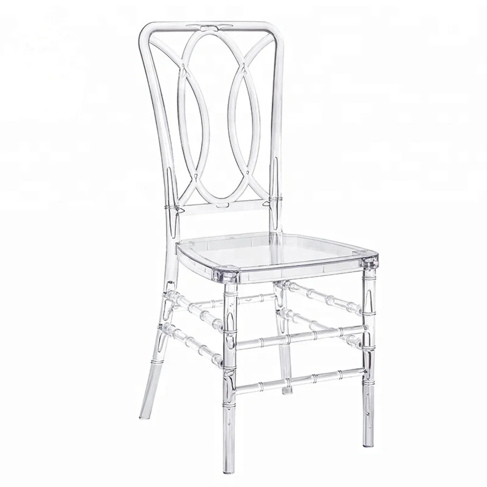 Wholesale price chiavari tifani plastic resin banquet chairs