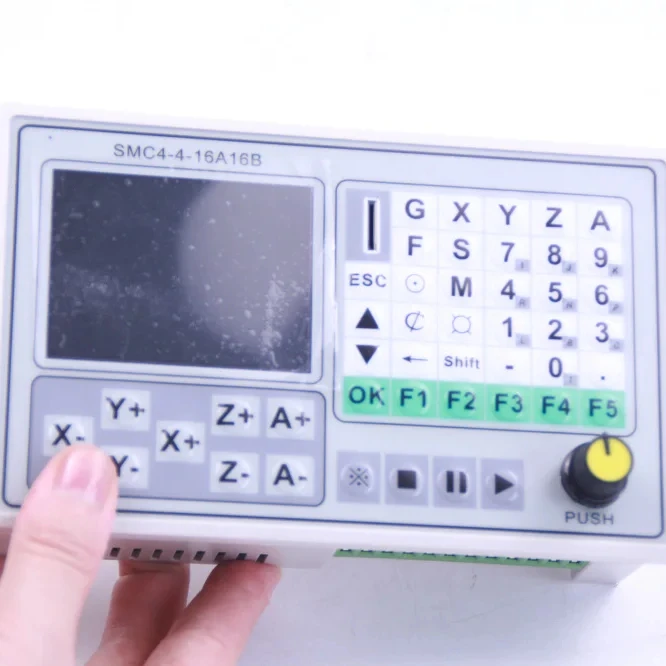 CNC SMC4 engraving machine stepper servo 4 axis off-line controller four axis linkage