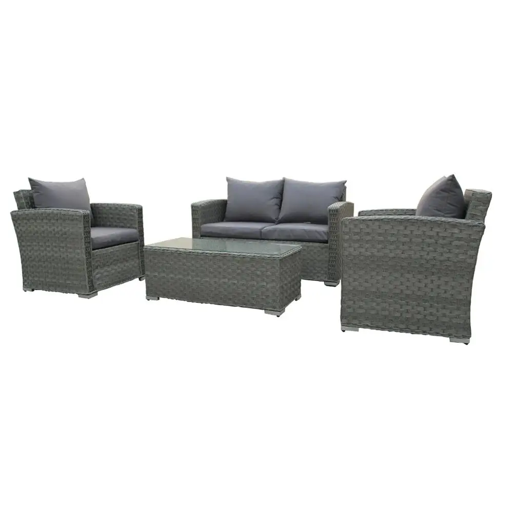 
High Quality China All Weather Outdoor Furniture Wholesaler Eco-friendly Garden Rattan / Wicker Sofa set 