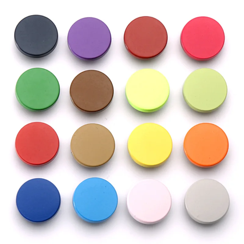 Wholesales Fashion chinese garment buttons color metal plane button round